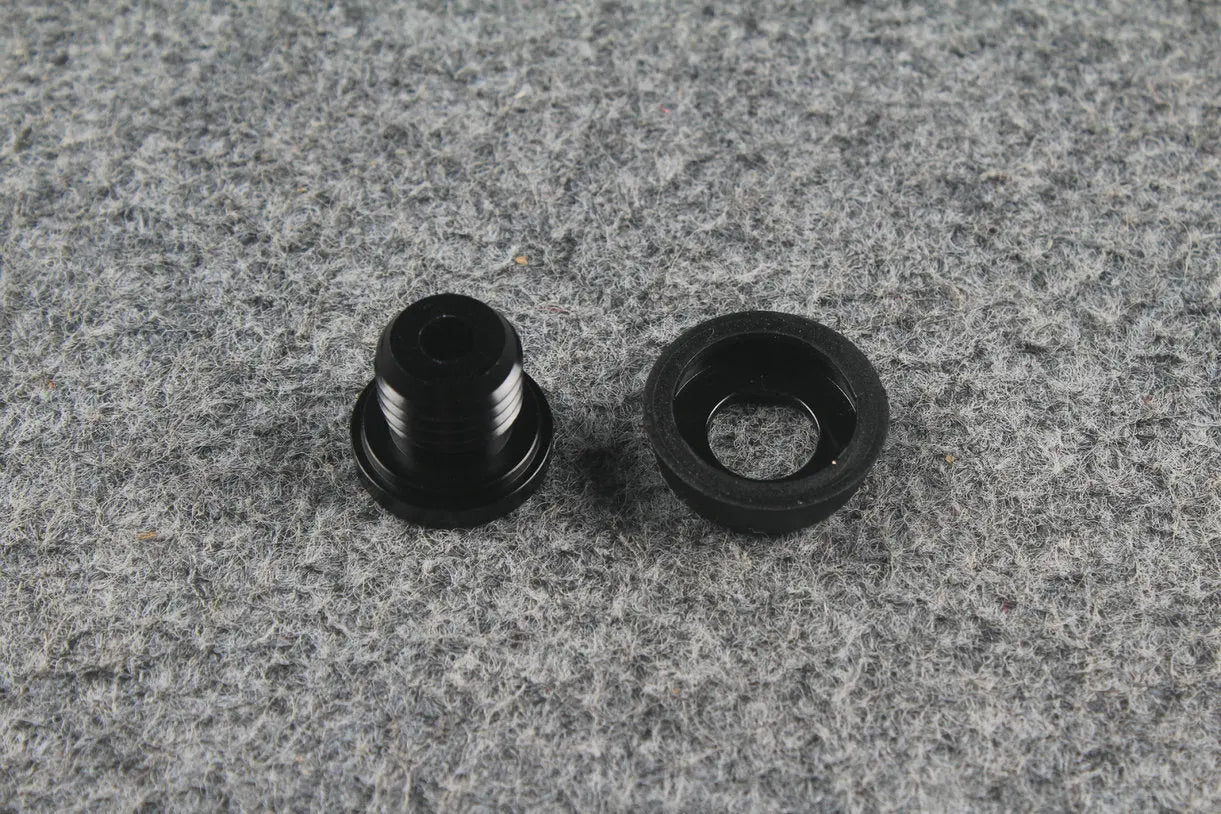Rubber Bumper for universal Pool Cue Block Butt Connected Extension WOODS CUES