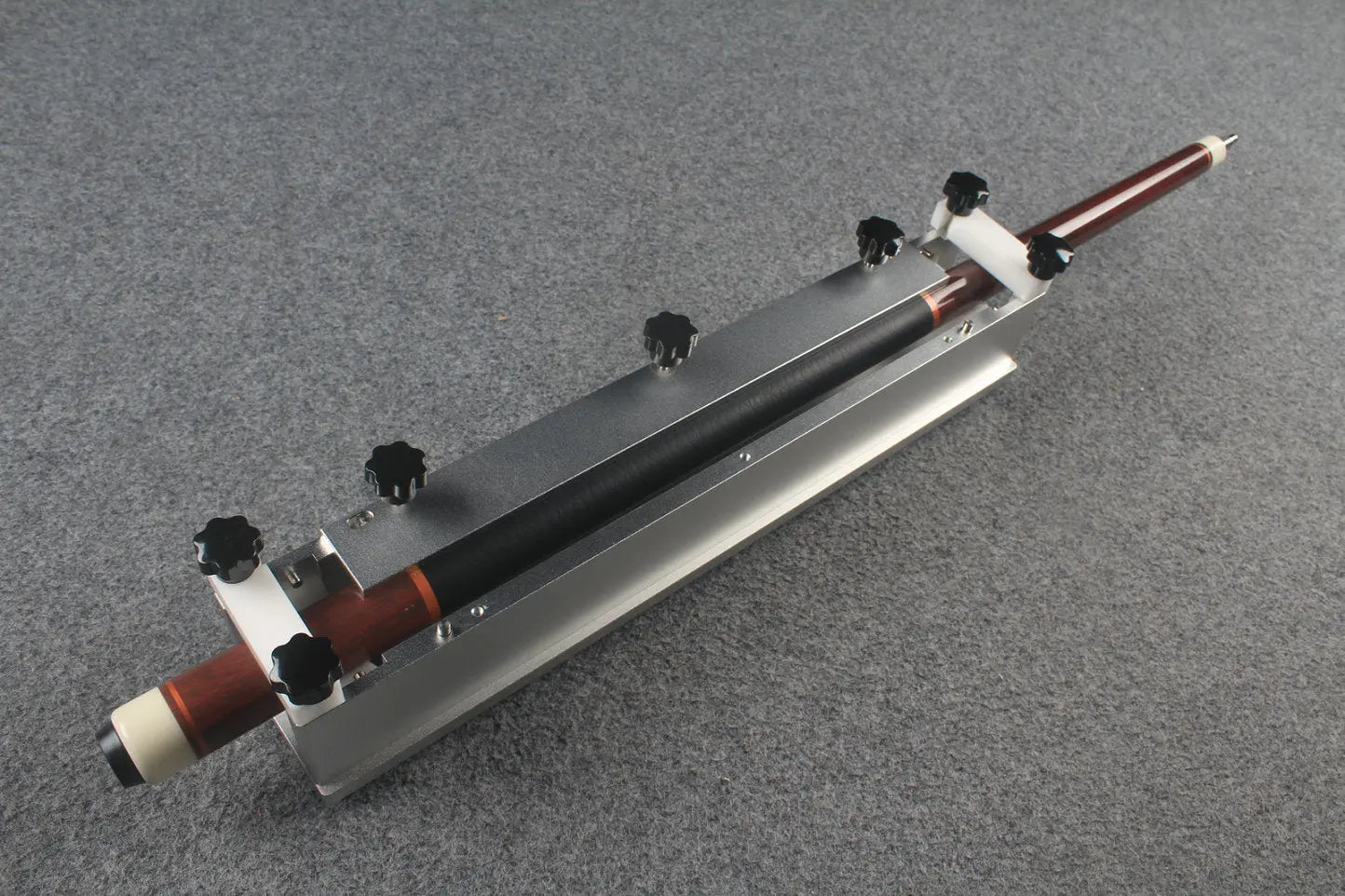 Pool Cue Grip Leather Wrap Cutting Jig WOODS CUES