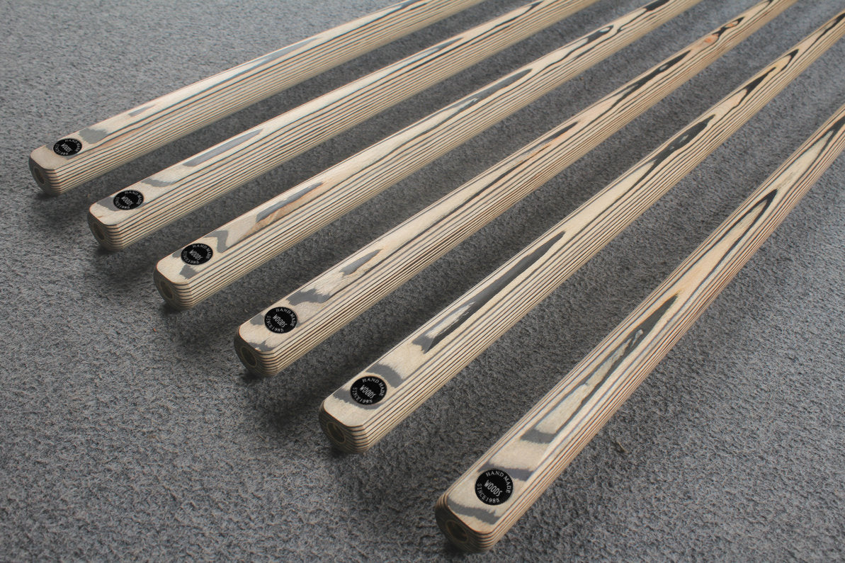 1-Piece Laminated Wood Cue | Snooker, English Pool & Chinese 8-Ball | 7.5–10.5mm Tip