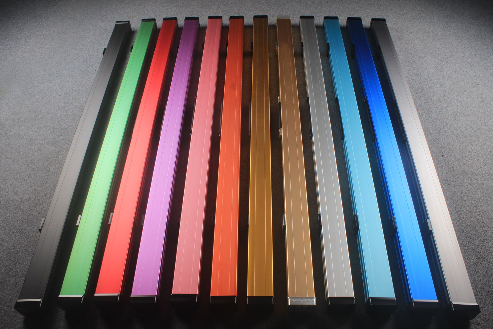 Premium Aluminium Snooker Cue Case – 2 Slots, Adjustable 148/152cm Interior WOODS CUES