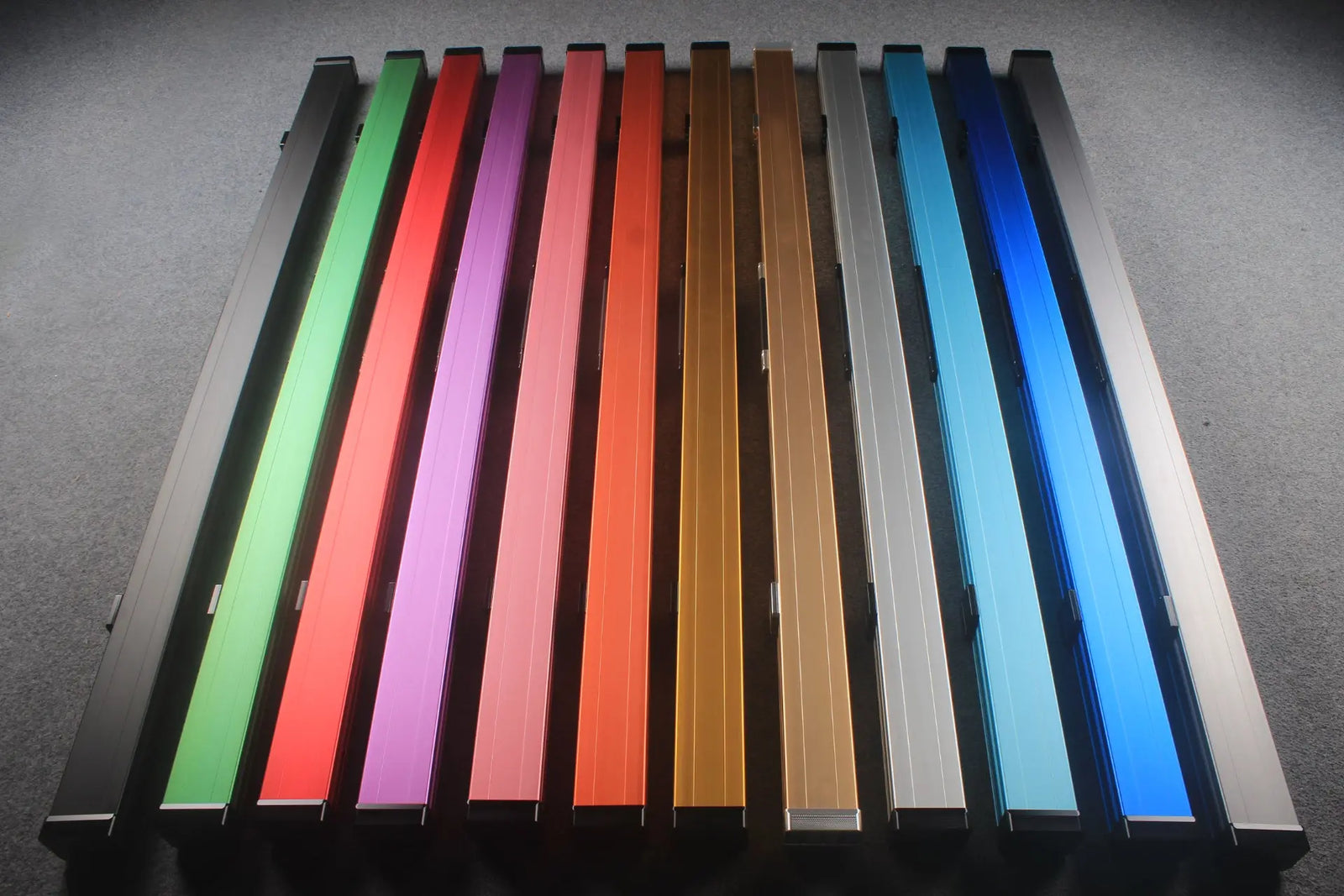 Premium Aluminium Snooker Cue Case – 2 Slots, Adjustable 148/152cm Interior WOODS CUES