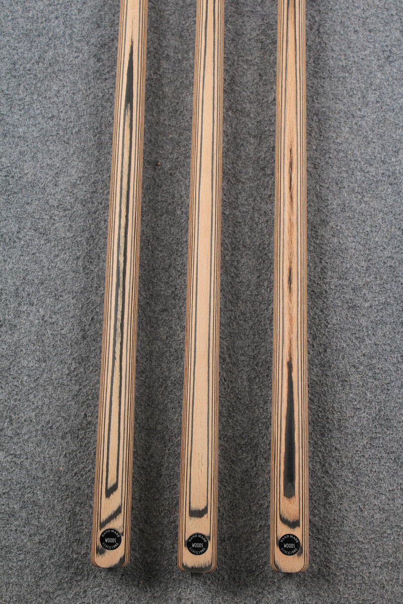 1-Piece Billiard Cue | Snooker, English Pool & Chinese 8-Ball | 8.5–10.5mm Tip WOODS CUES