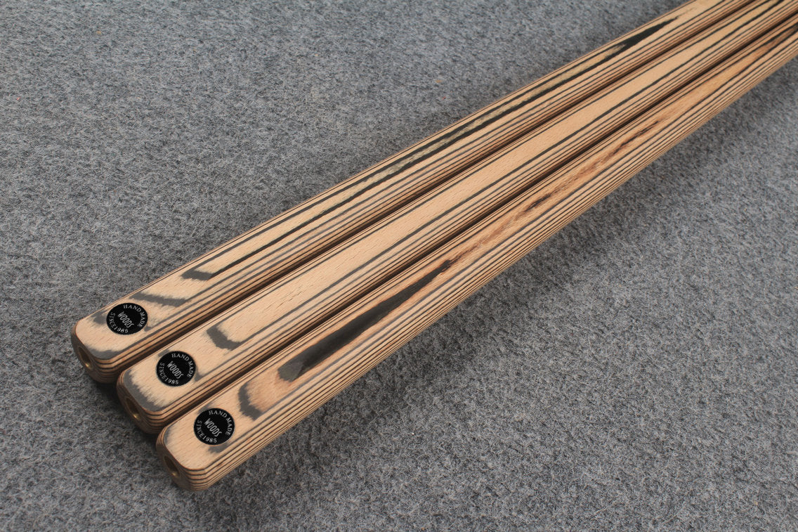 1-Piece Billiard Cue | Snooker, English Pool & Chinese 8-Ball | 8.5–10.5mm Tip WOODS CUES