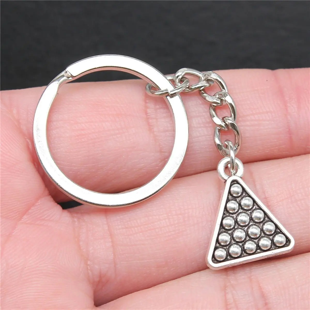Personalized charm accessories/keychains for billiards lovers WOODS CUES