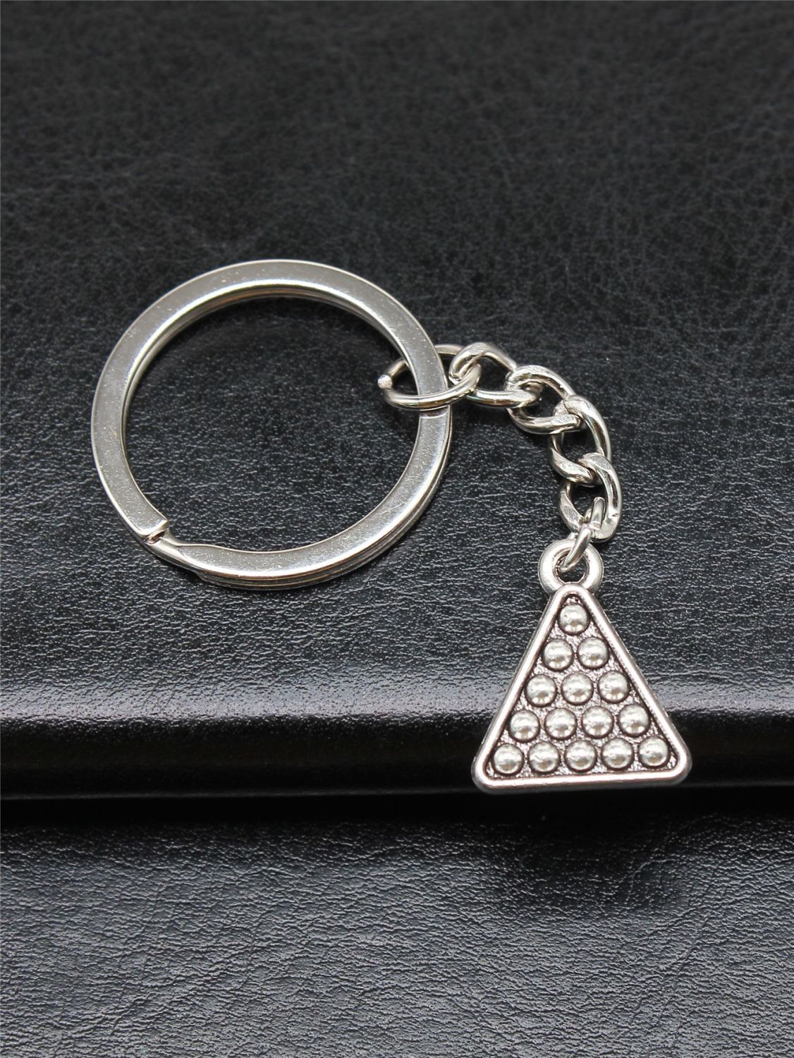 Personalized charm accessories/keychains for billiards lovers WOODS CUES