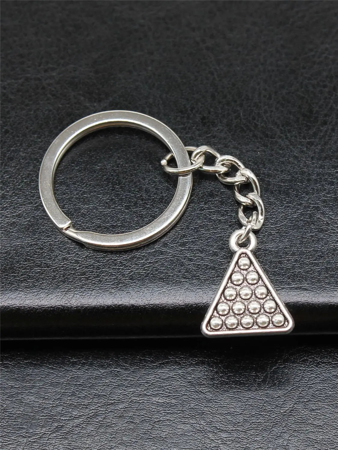 Personalized charm accessories/keychains for billiards lovers WOODS CUES