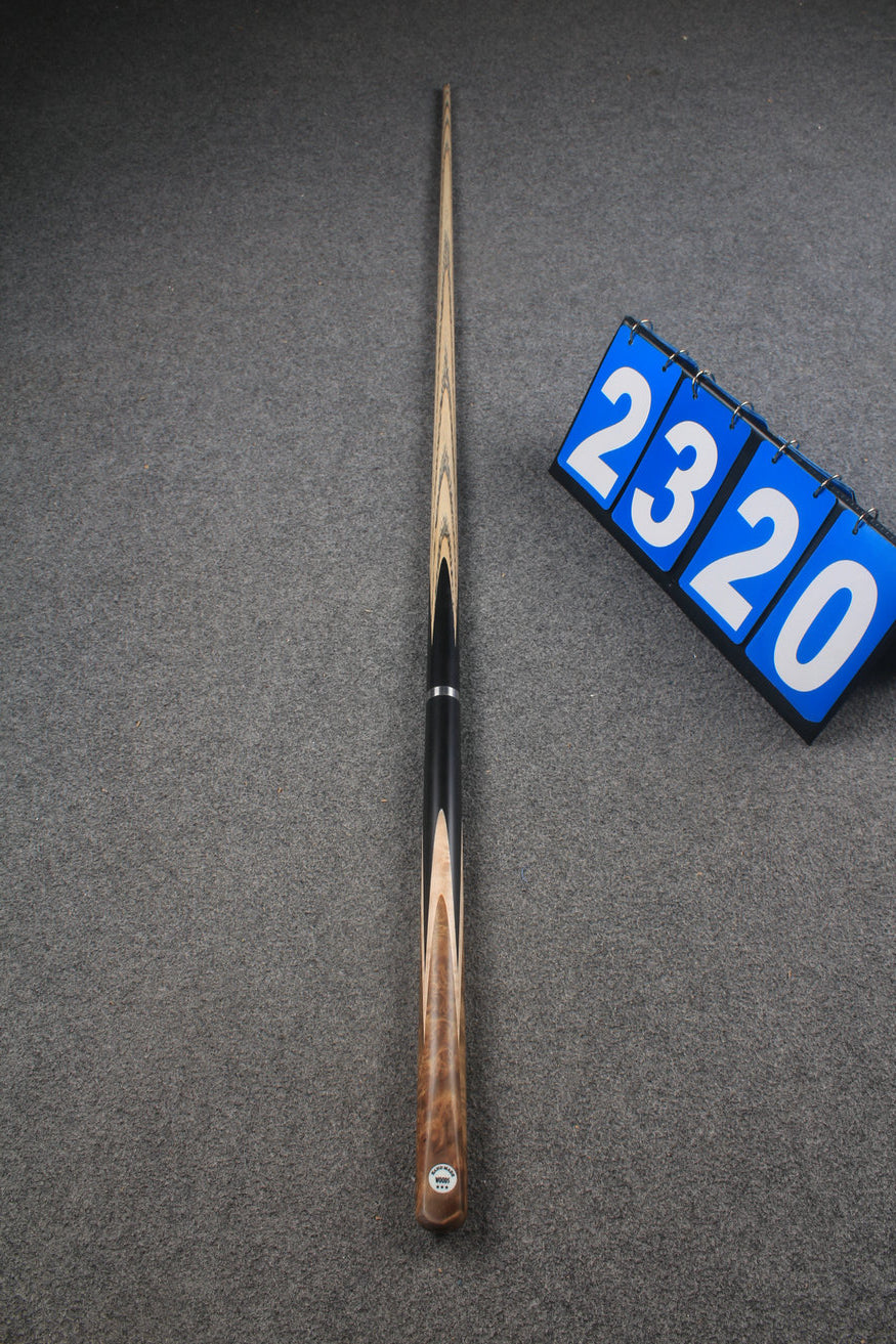 ★★★ woods 3/4 handmade ash 59" snooker / pool cue 2320