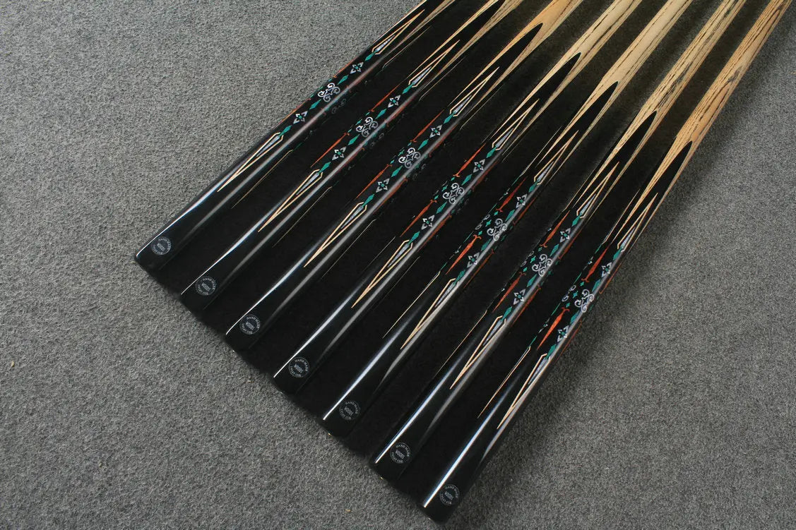 1 piece ash inaly snooker cue #2485 - # 2491 WOODS CUES