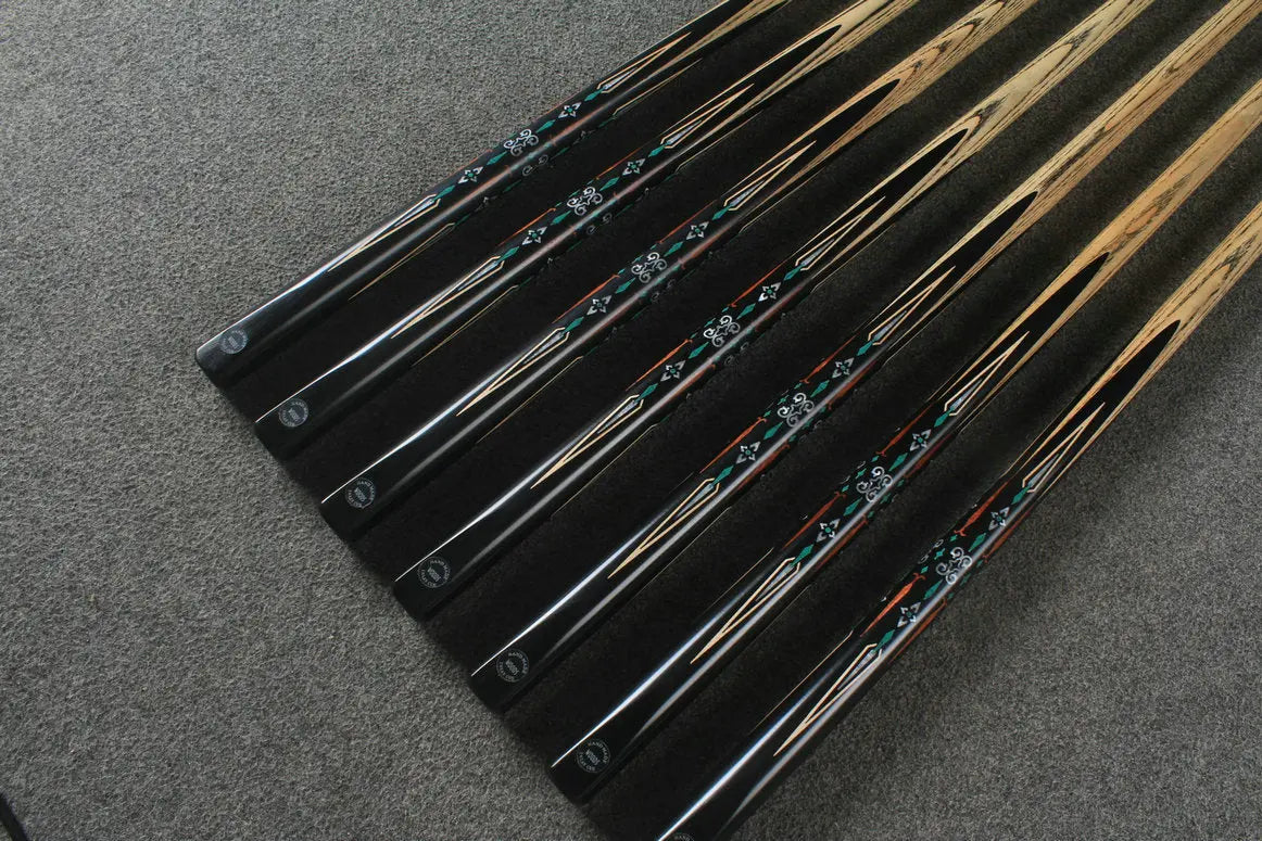 1 piece ash inaly snooker cue #2492 - # 2498 WOODS CUES