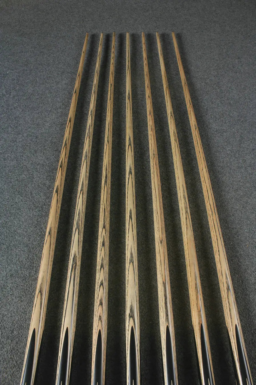 1 piece ash inaly snooker cue #2492 - # 2498 WOODS CUES