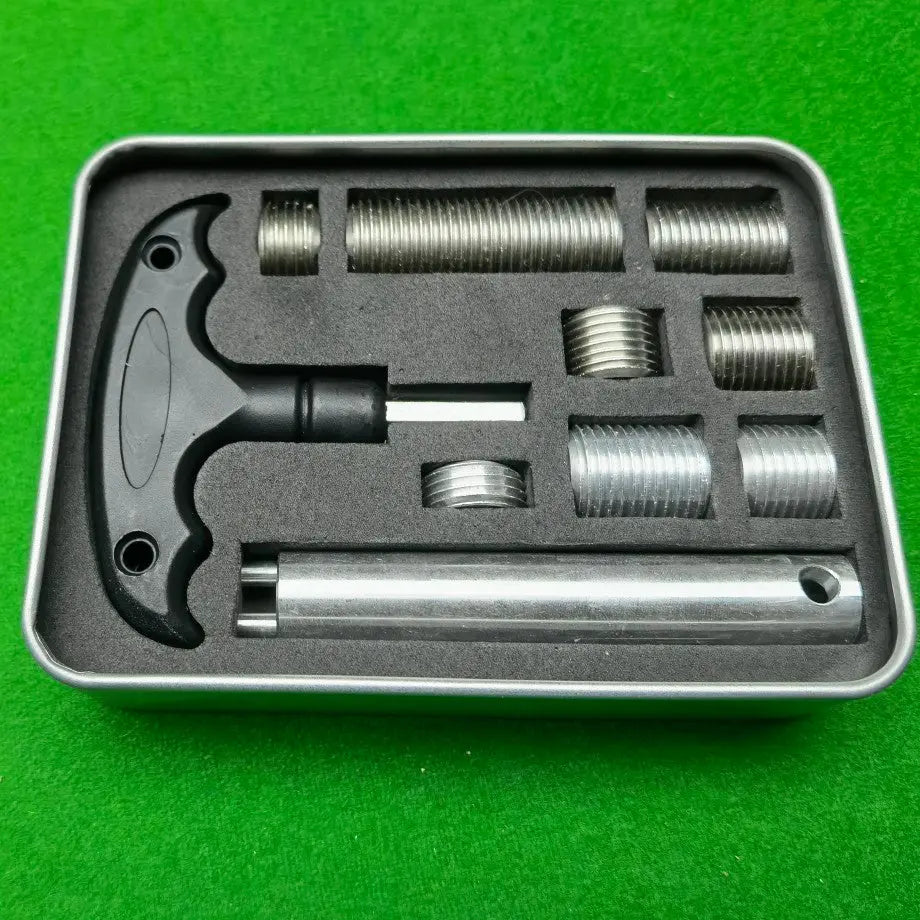 Predator Uni-Loc Weight Cartridge Kit - Adjustable Pool Cue Weight System WOODS CUES