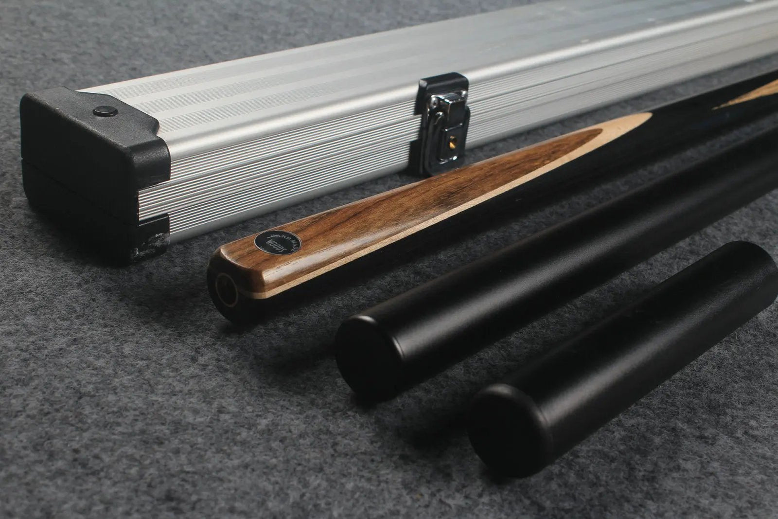 woods 1 piece handmade ash snooker/pool cue ronnie o'sullivan replica splicing 58 inch WOODS CUES