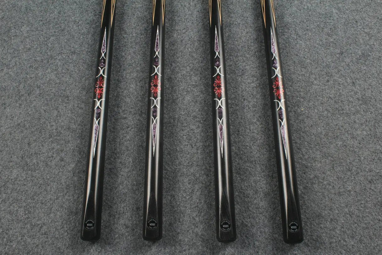 1 piece ash inaly snooker cue #3056 - # 3059 WOODS CUES