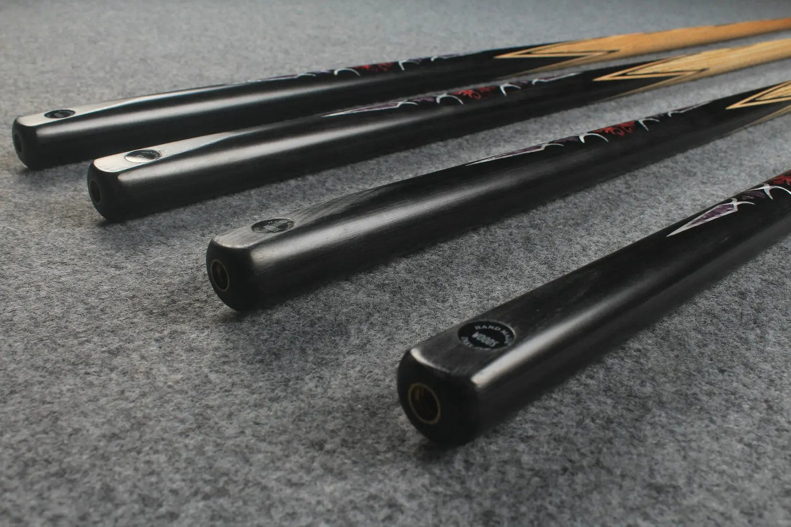 1 piece ash inaly snooker cue #3056 - # 3059 WOODS CUES