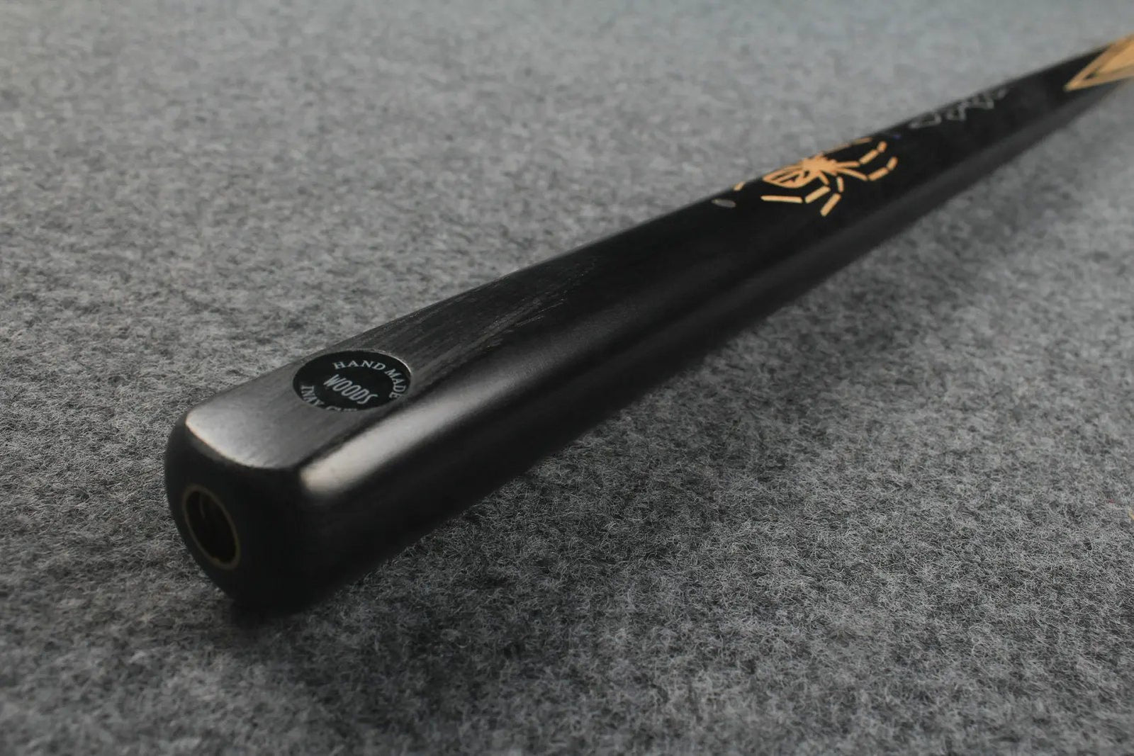 CHEVRONS+1 piece ash inlay english pool cue #3060 - # 3065 WOODS CUES