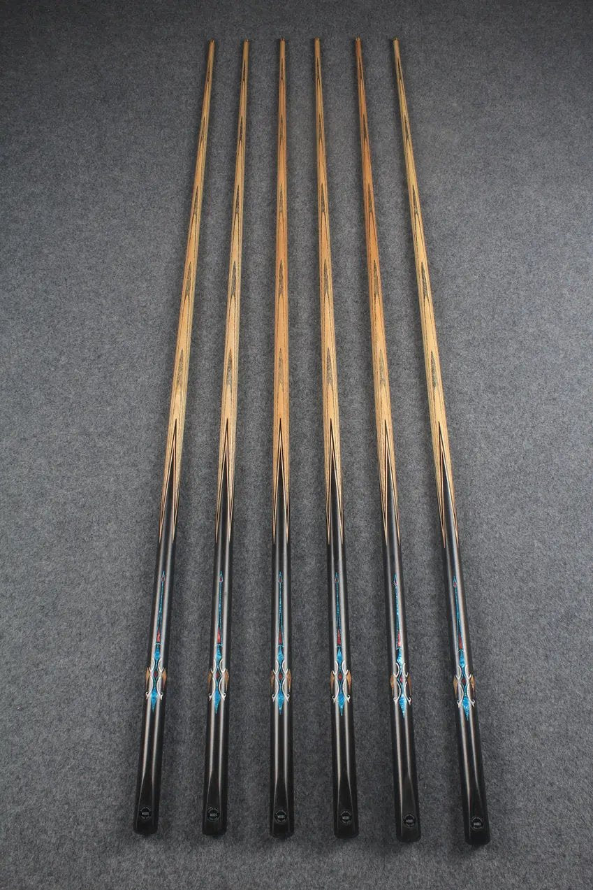 1 piece ash inaly snooker cue #3074 - # 3079 WOODS CUES