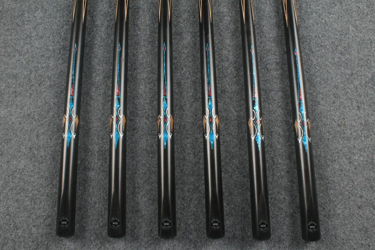 1 piece ash inaly snooker cue #3074 - # 3079 WOODS CUES