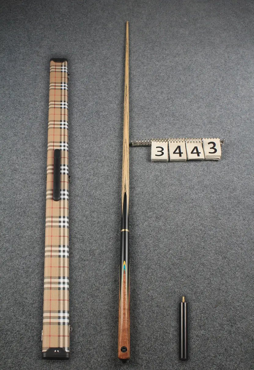 3/4 ash english pool cue #3443 WOODS CUES