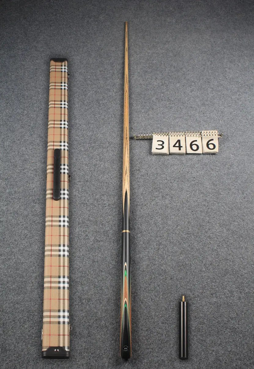 3/4 ash english pool cue #3466 WOODS CUES