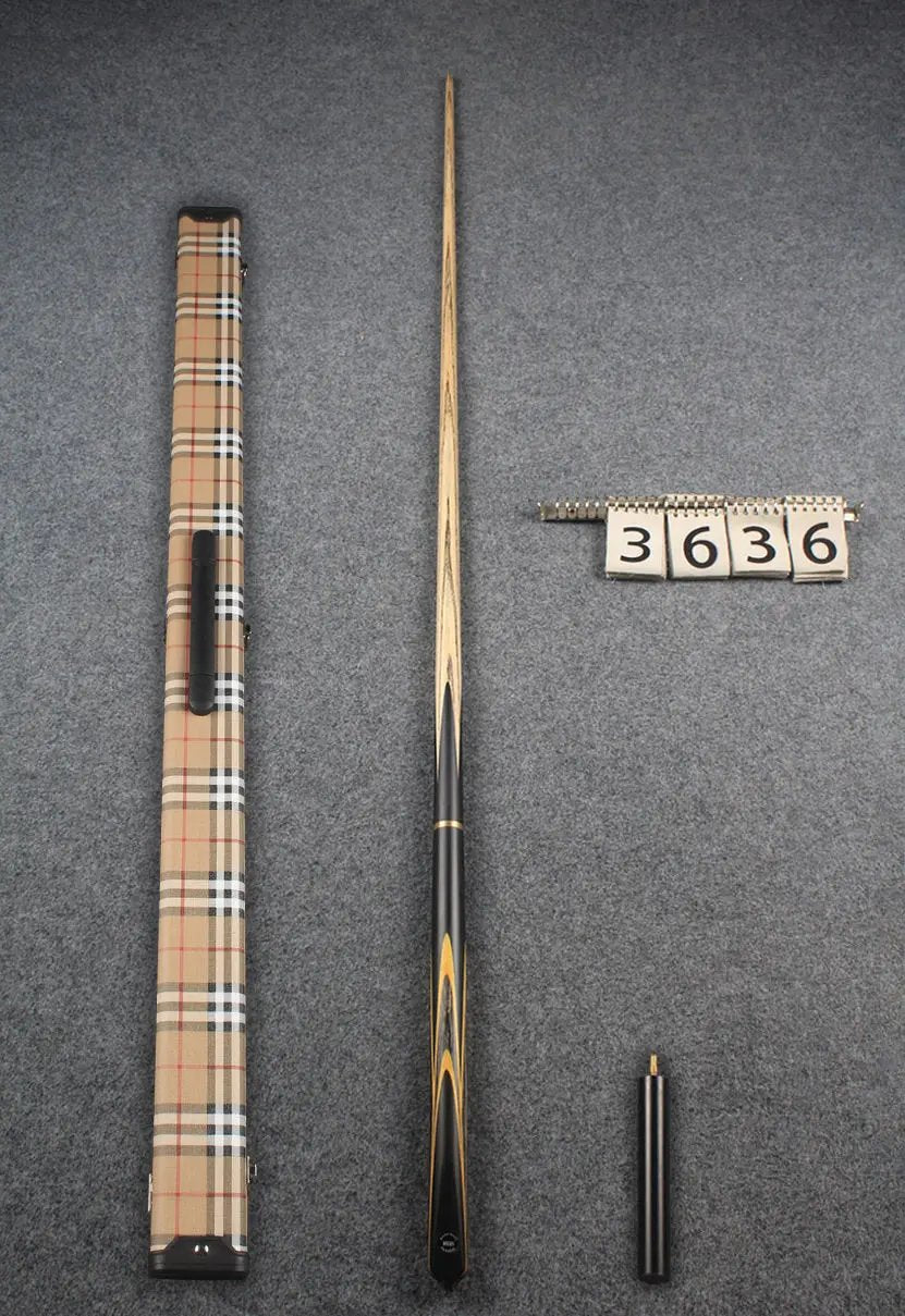 3/4 ash english pool cue #3636 WOODS CUES