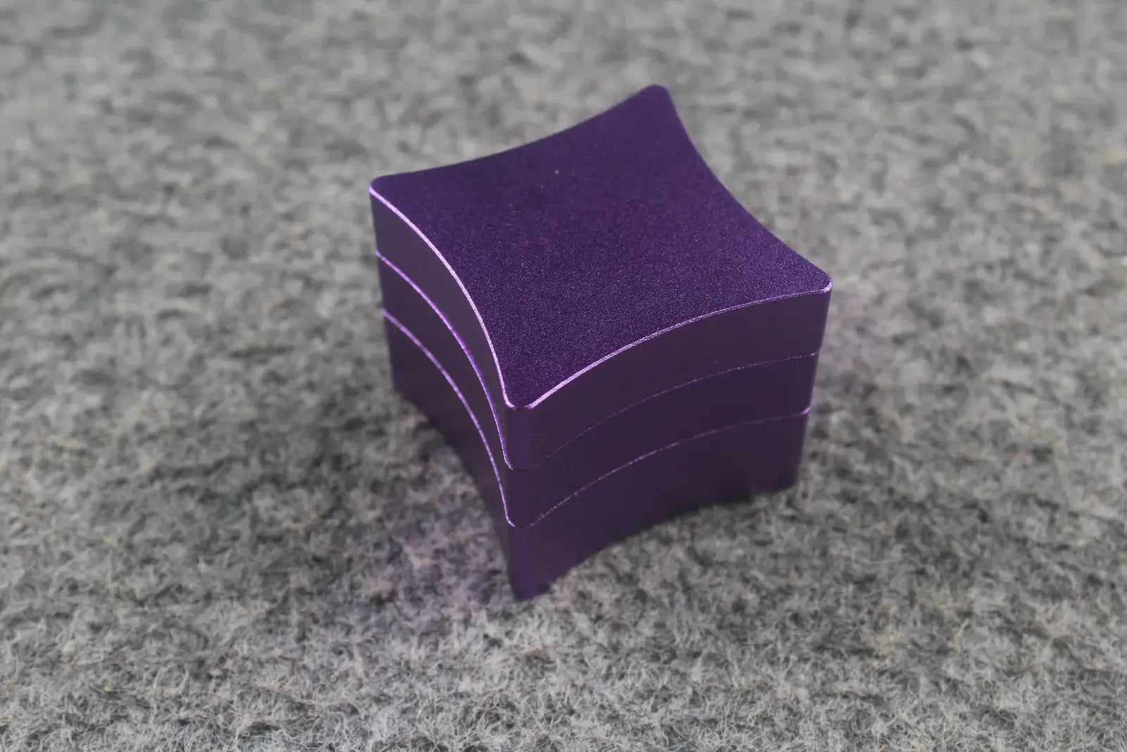 3-Section Oversized Universal Chalk Holder — Black / Purple / Blue / Red WOODS CUES