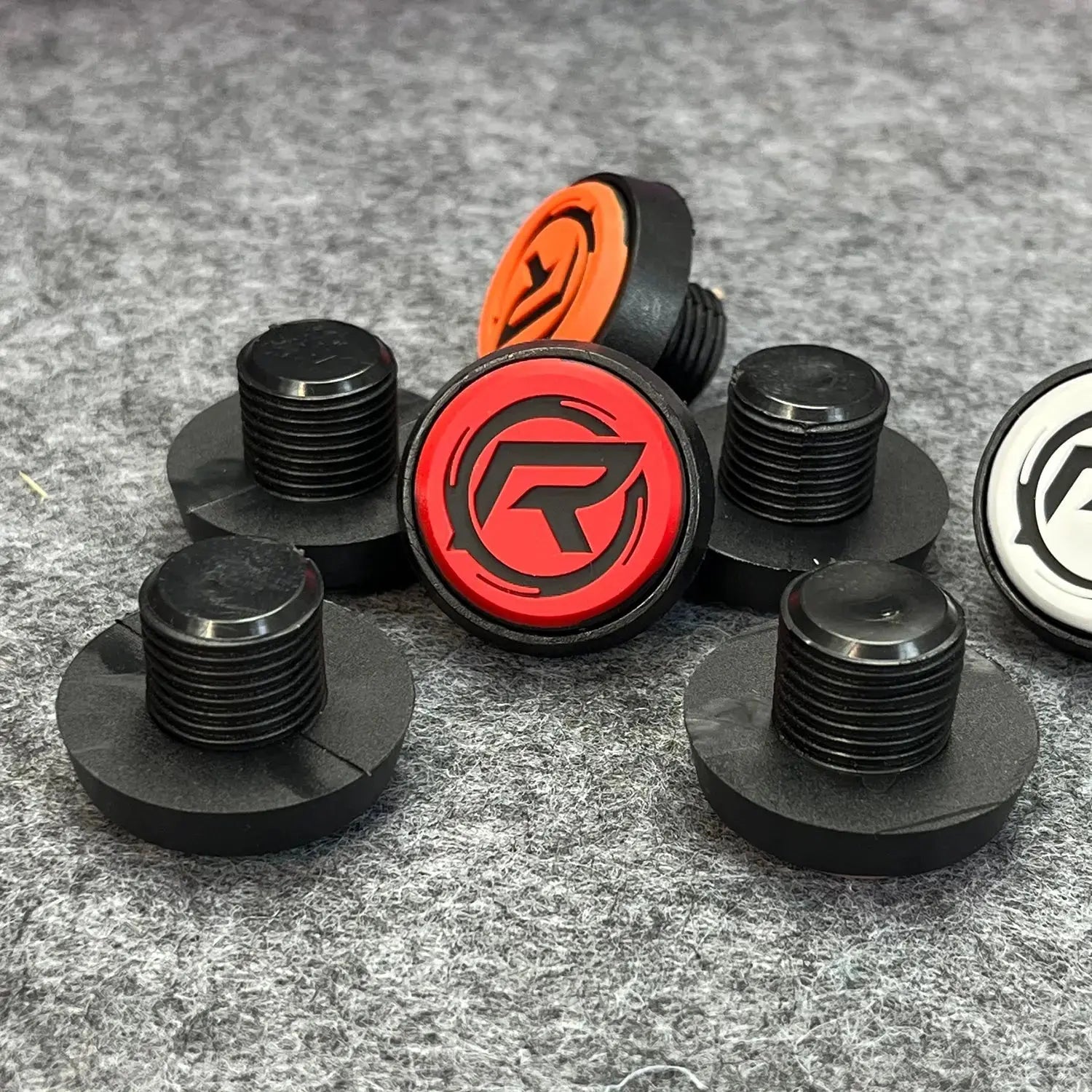 Predator BKRUSH Cue Rubber Back Plug - Screw On Butt Bumper Bottom Cover WOODS CUES