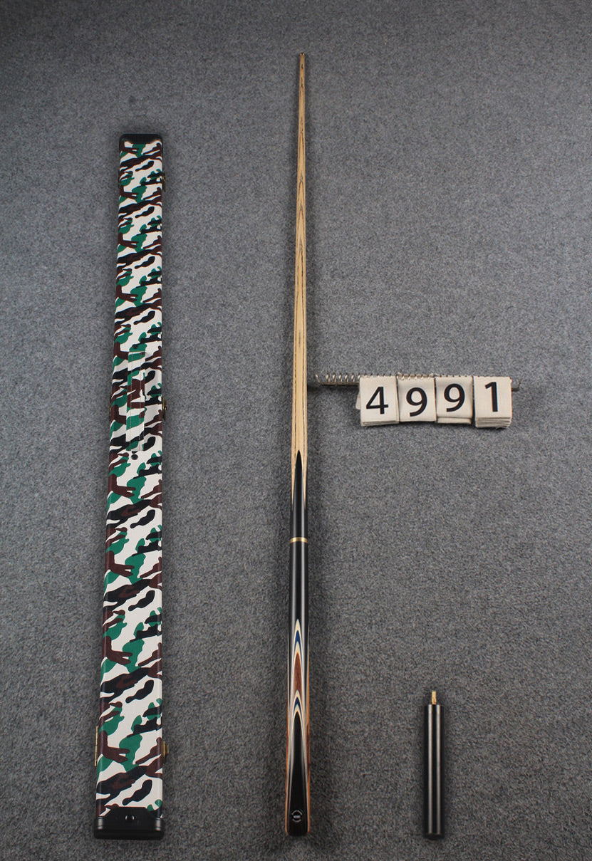 3/4 ash english pool cue # 4991 WOODS CUES