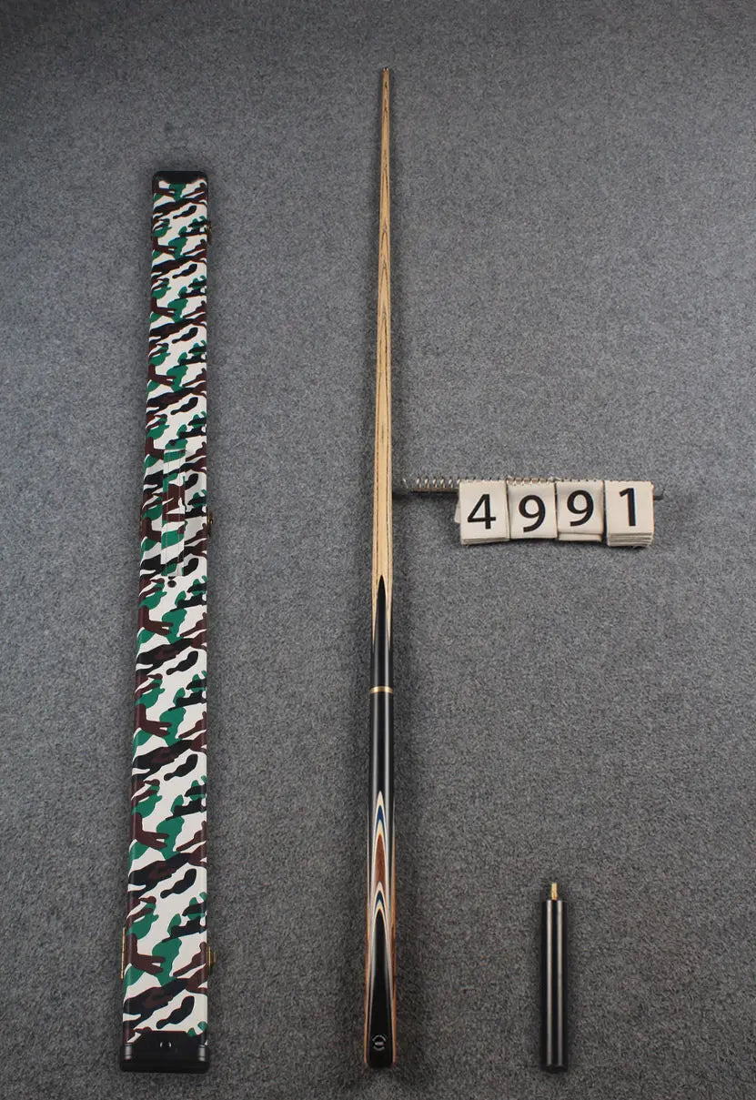 3/4 ash english pool cue # 4991 WOODS CUES