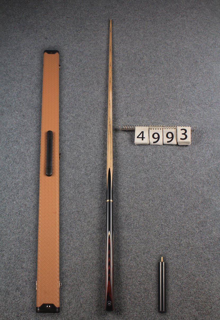 3/4 ash english pool cue # 4993 WOODS CUES