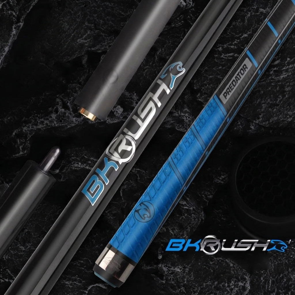 Replica Predator BK-Rush Carbon Fiber Billiards Break Cue, Pool Cue for 8-Ball & 9-Ball