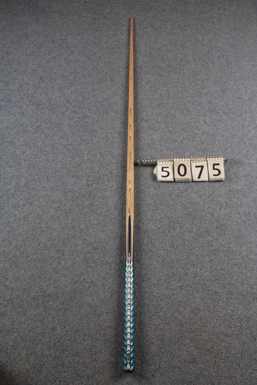 1 piece ash inlay chinese 8 ball pool cue # 5075 WOODS CUES
