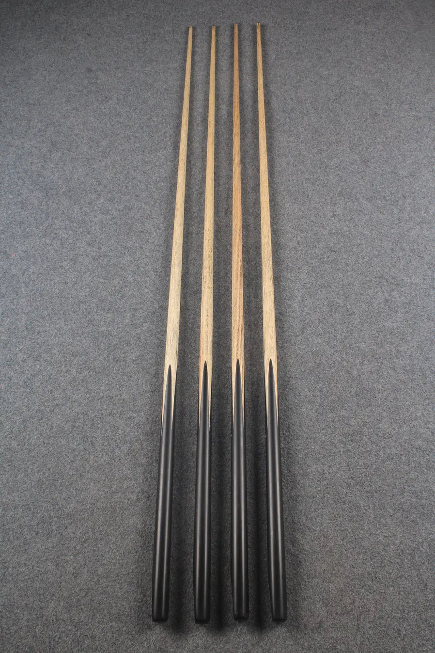 1 piece ash inlay snooker cue #5077-5080 WOODS CUES