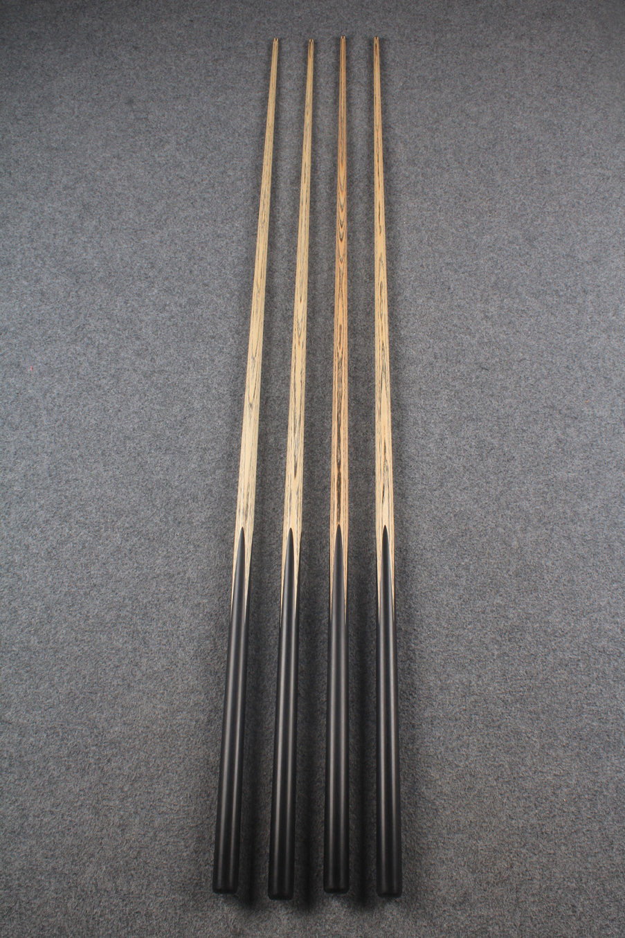 1 piece ash inlay snooker cue #5077-5080 WOODS CUES