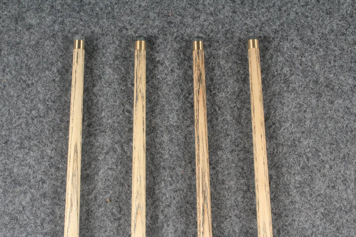 1 piece ash inlay snooker cue #5077-5080 WOODS CUES
