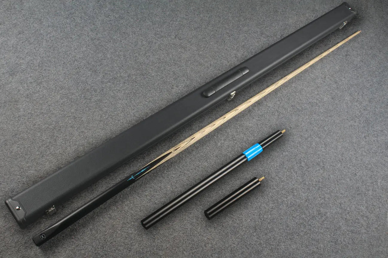 1 piece ash inlay snooker cue #5077-5080 WOODS CUES