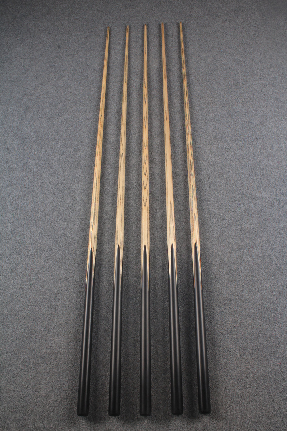 1 piece ash inlay english pool cue #5092-#5096