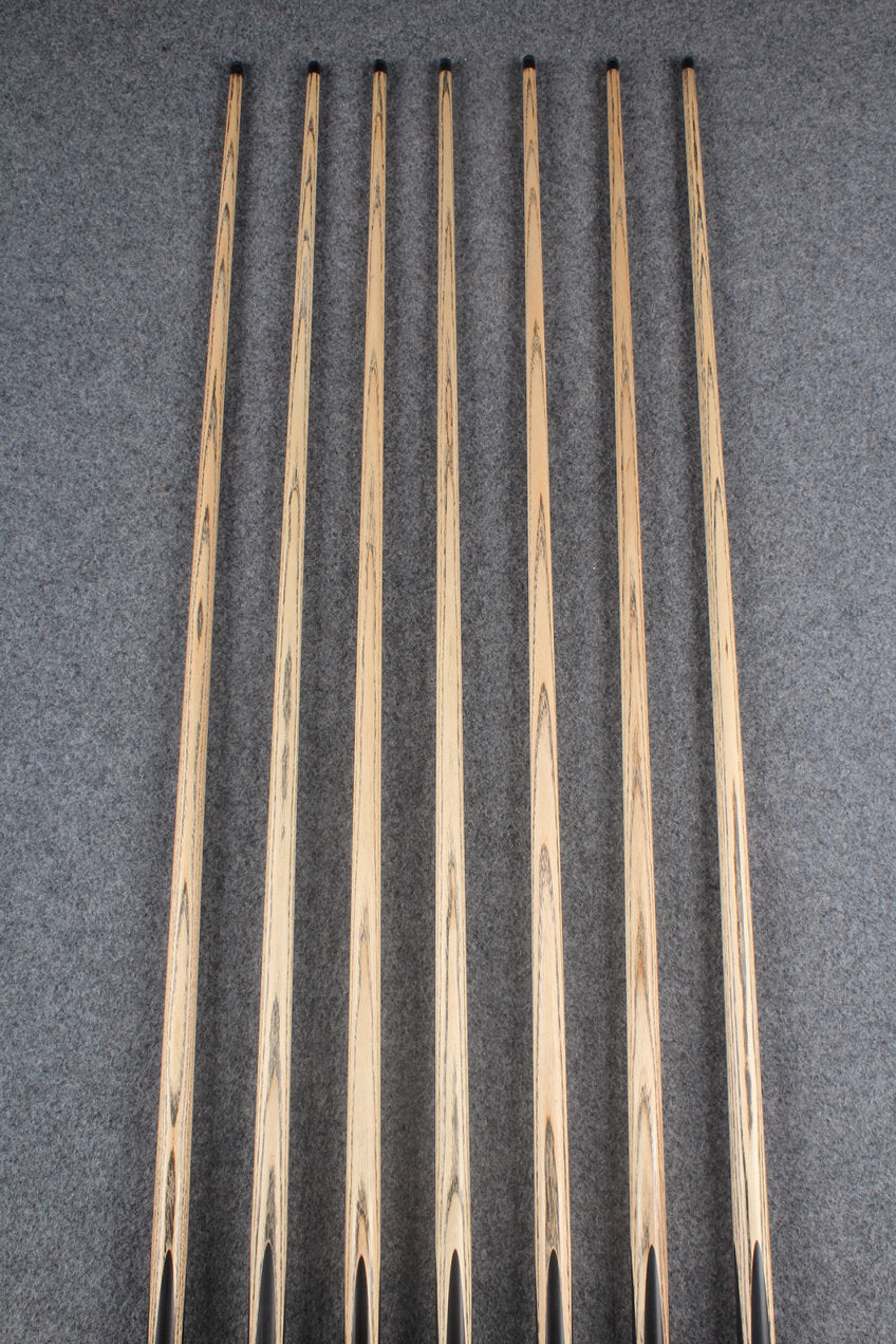 1 piece ash 62'' chinese 8 ball pool cue #5123 - # 5129 WOODS CUES