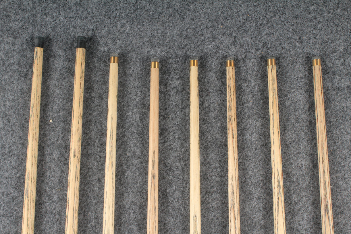3/4 ash chinese 8 ball pool cue #5396 - #5403 WOODS CUES