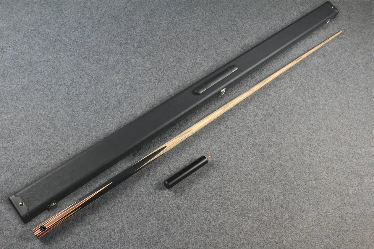 CHEVRONS+ 1 piece ash english pool cue 8 x points butt #5502- #5507 WOODS CUES