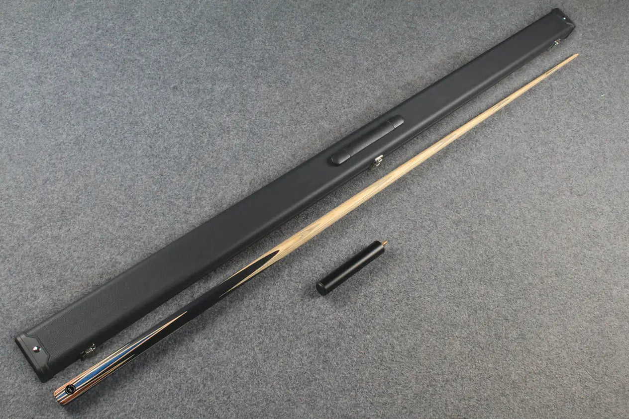 CHEVRONS+ 1 piece ash english pool cue 8 x points butt #5508- #5514 WOODS CUES