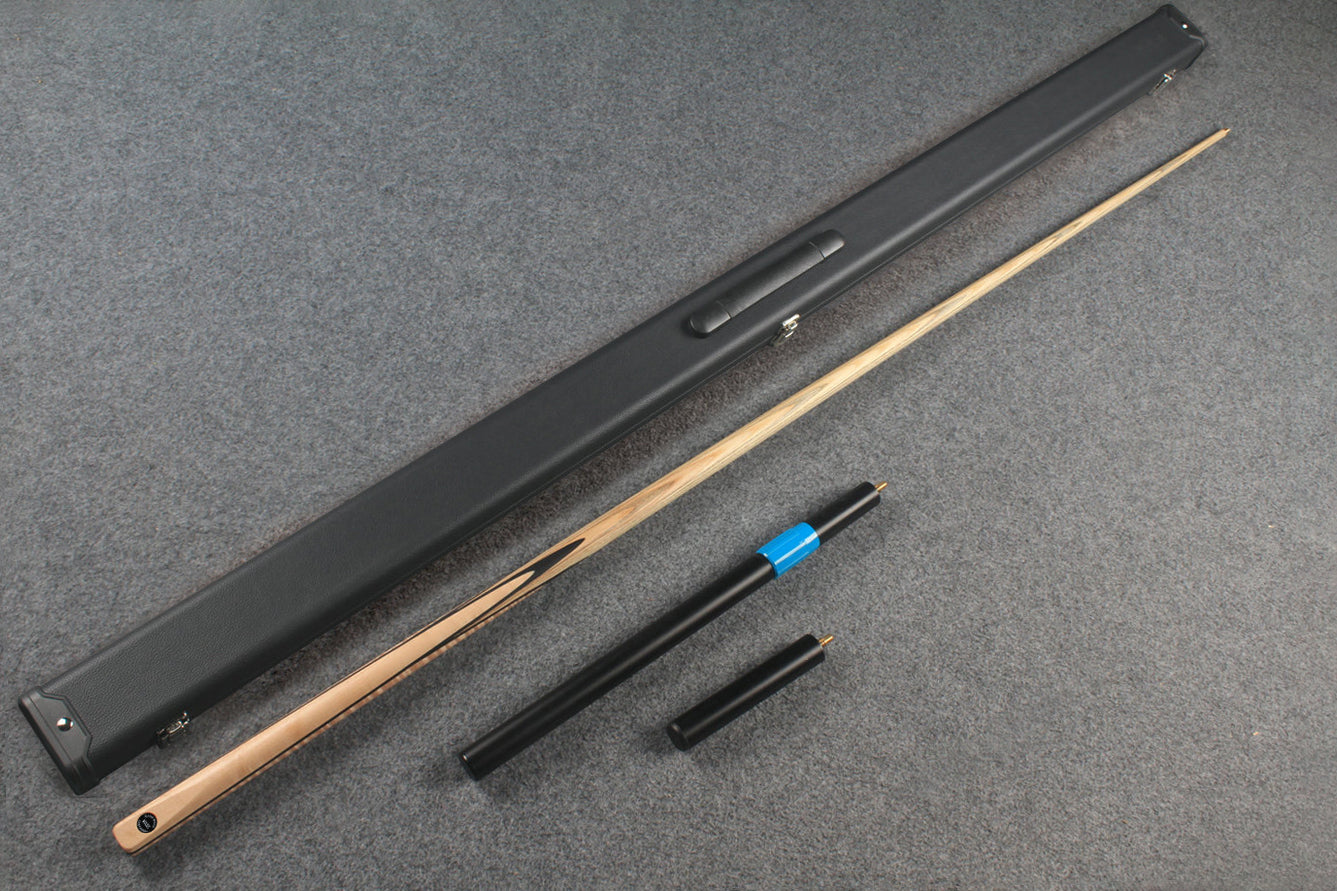 CHEVRONS+ 1 piece ash snooker cue #5527- #5533 WOODS CUES