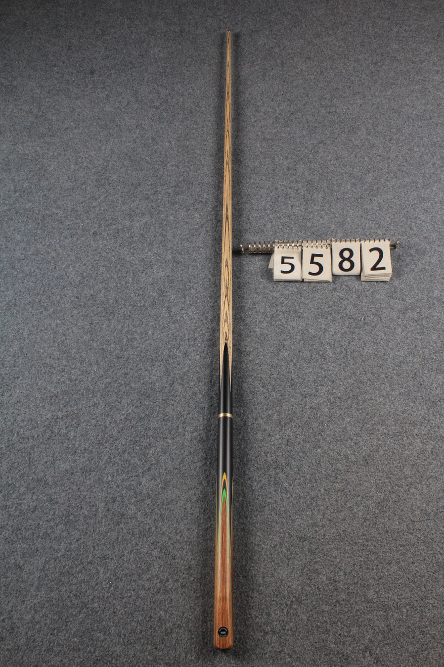 3/4 ash english pool cue #5582 WOODS CUES