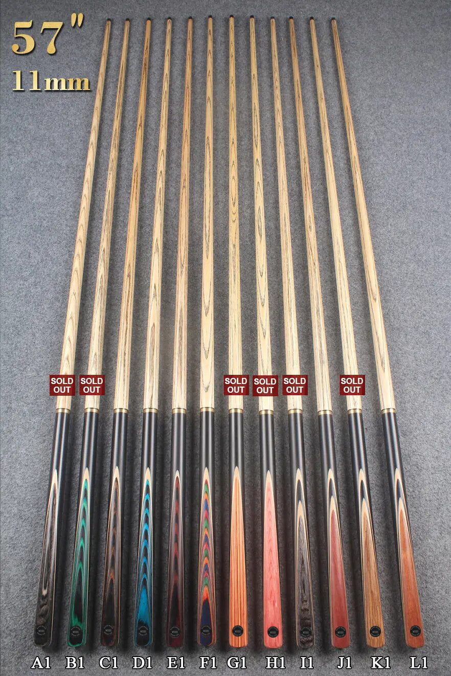 3/4 ASH 57''/58'' BREAK CUE 11 mm/ 11.3 mm/ 12 mm tip
