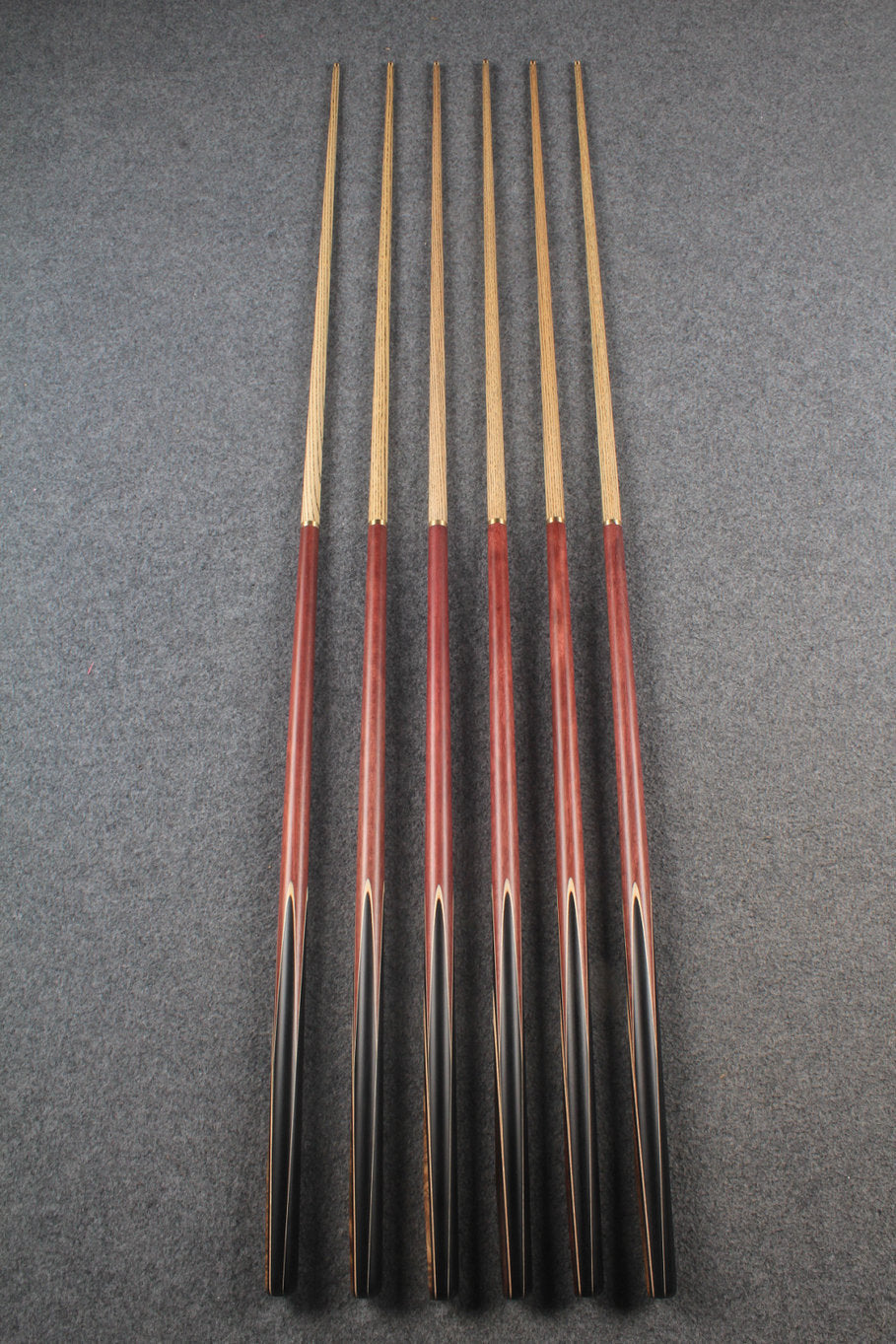 1/2 ash english pool cue # 5818 - # 5823 WOODS CUES
