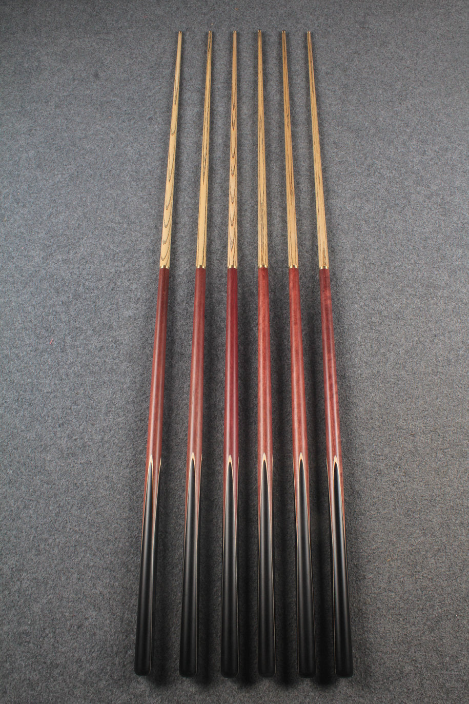 1/2 ash english pool cue  # 5818 - # 5823 WOODS CUES