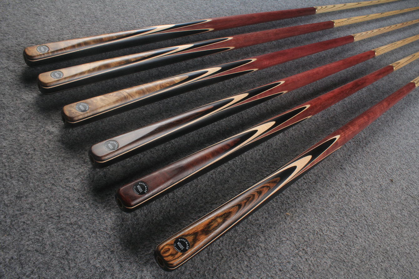 1/2 ash english pool cue # 5818 - # 5823 WOODS CUES