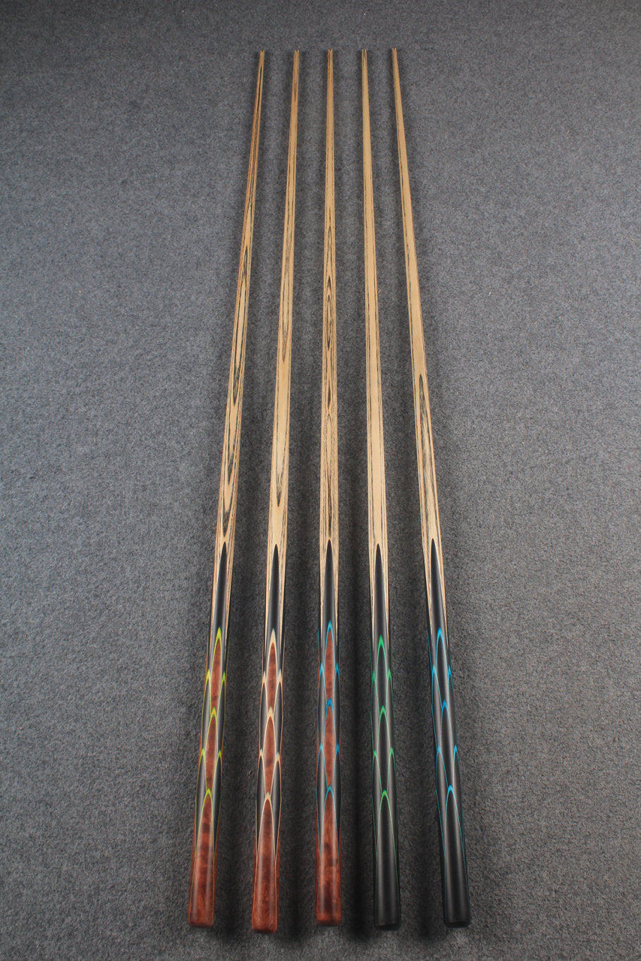 1 piece ash english pool cue rocket series #5985- #5989 WOODS CUES
