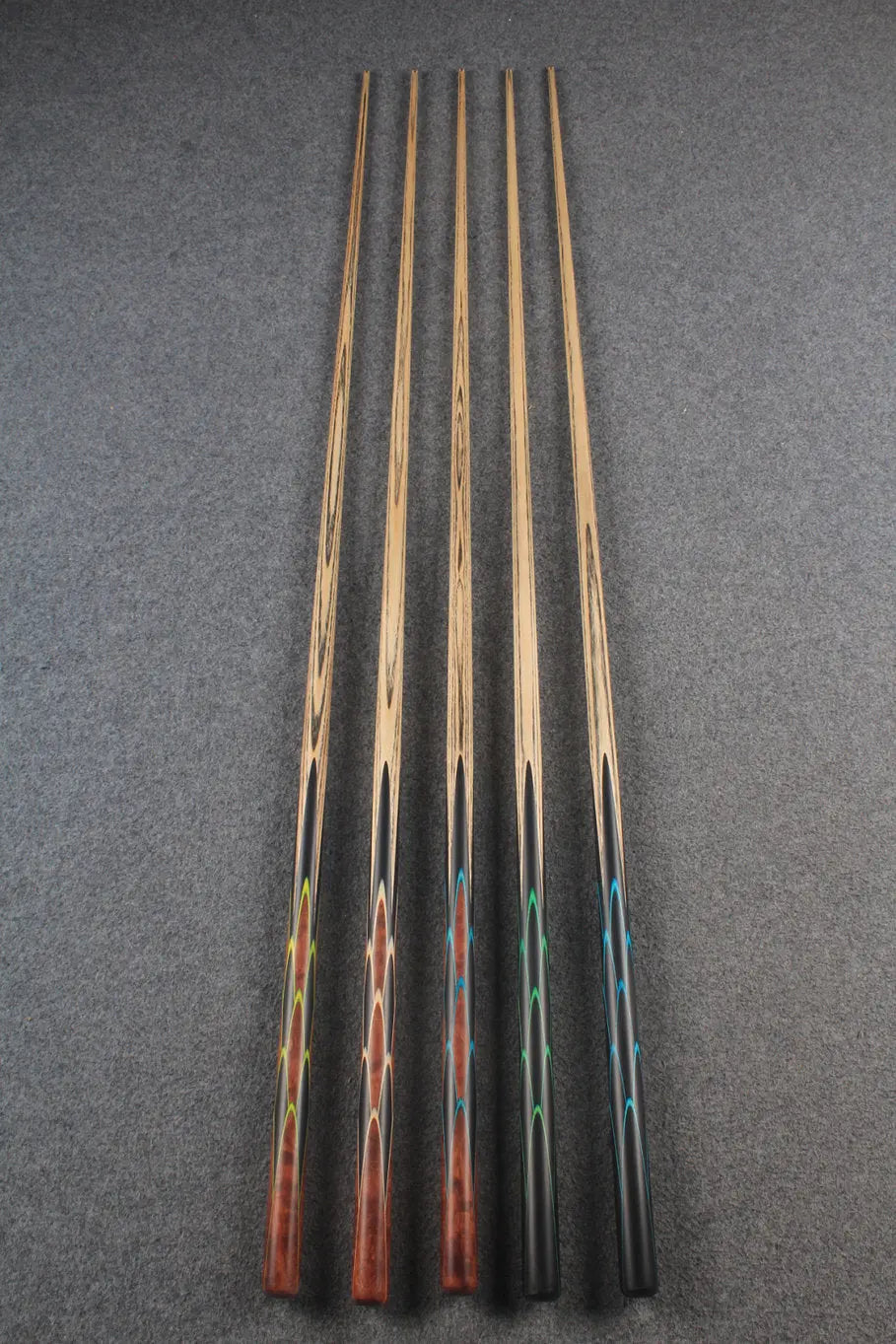 1 piece ash english pool cue rocket series #5985- #5989 WOODS CUES