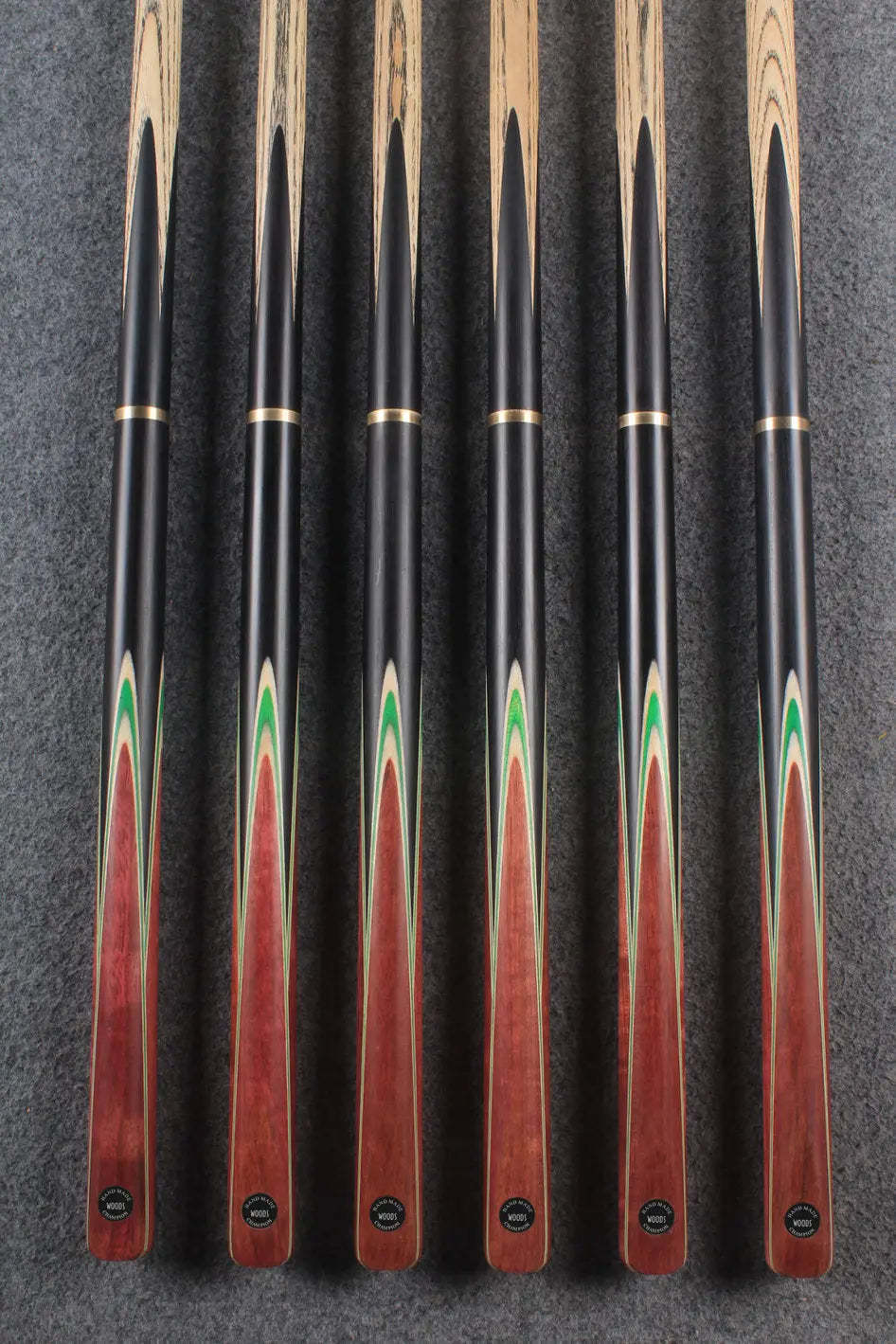 3/4 ash 59'' english pool cue #6022 - #6027 WOODS CUES