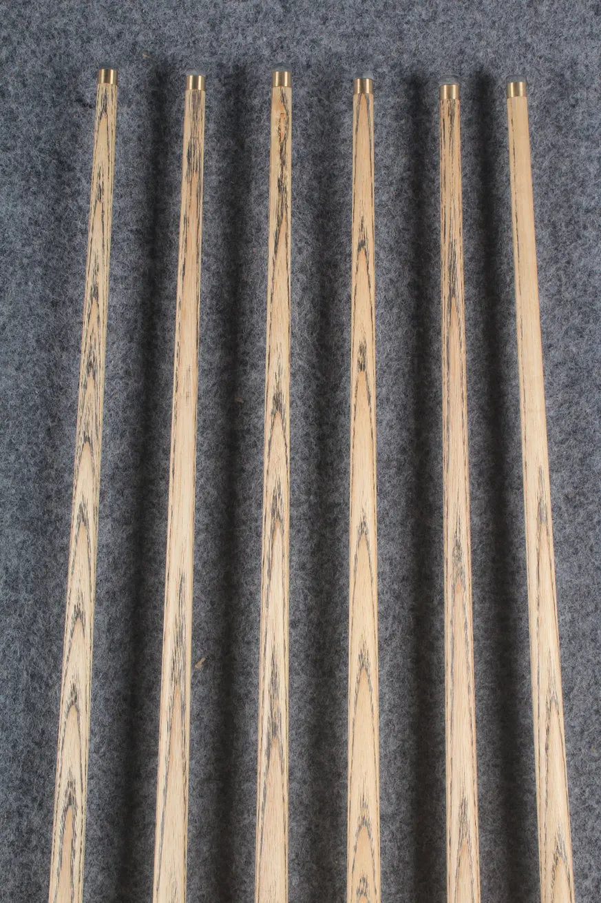 3/4 ash 59'' english pool cue #6022 - #6027 WOODS CUES
